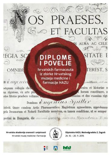 Diplome i povelje hrvatskih farmaceuta