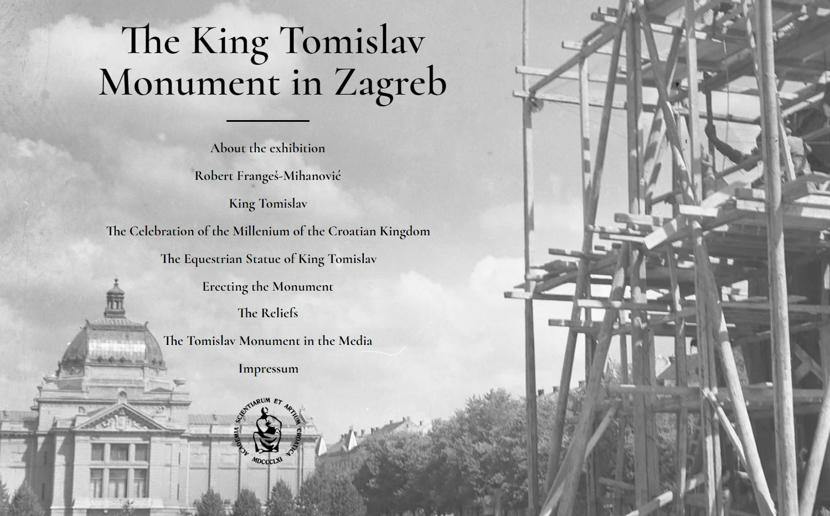 Virtual Exhibition: The King Tomislav Monument iz Zagreb