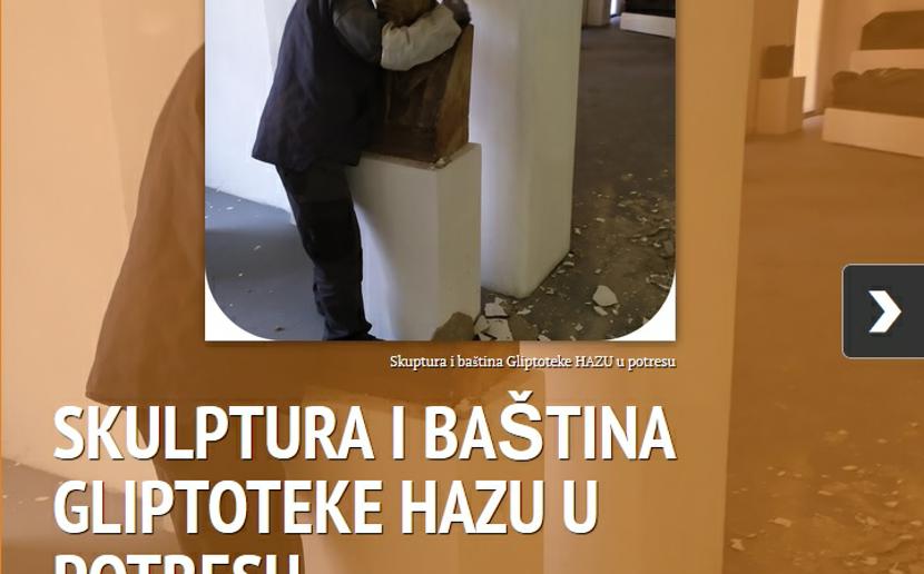 DAN MUZEJA_ Iz/Van/Red/No! Skulptura i baština Gliptoteke HAZU