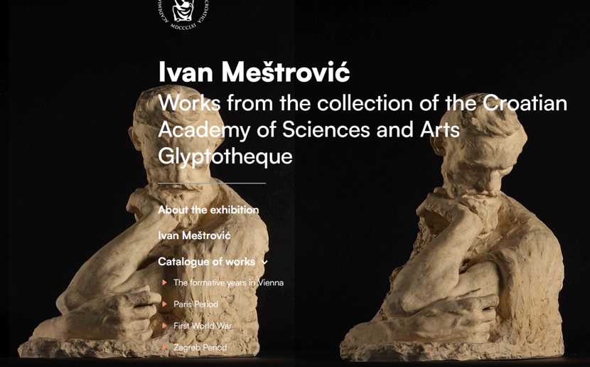 Ivan Meštrović- Works from the collection of the Croatian Academy of Sciences and Arts Glyptotheque